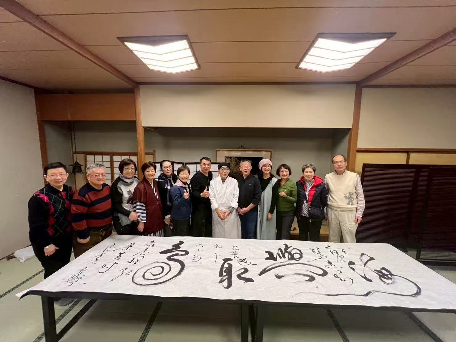 書道と料理のコラボレーション